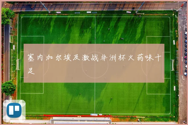 塞内加尔埃及激战非洲杯火药味十足